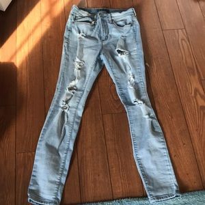 Aeropostale ripped jeans